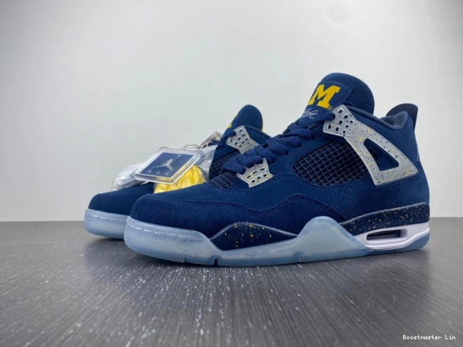 Boostmaster lin Retro Air (PE) 4 AJ4-1036660 Michigan Jordan 0716